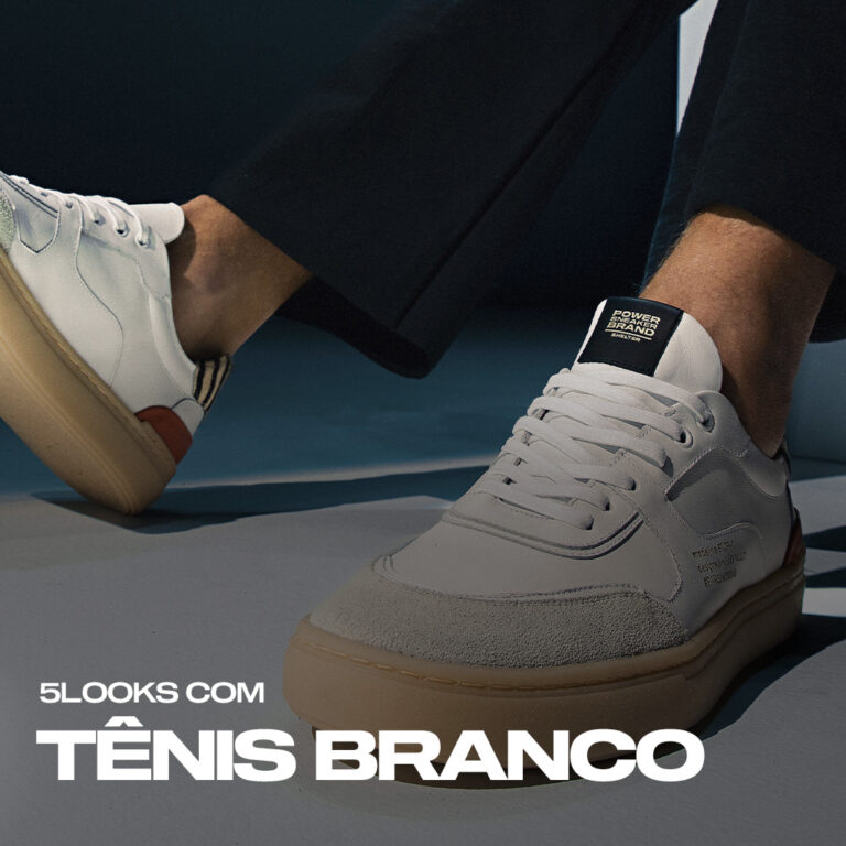 Inspire-se: 5 looks com tênis branco masculino