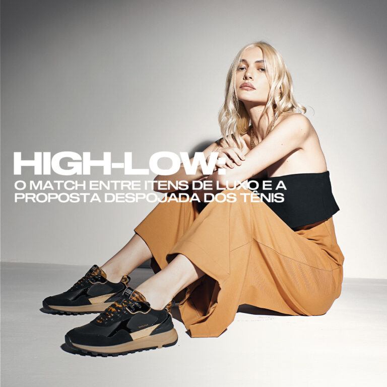 High-low: o match entre itens de luxo e a proposta despojada dos tênis