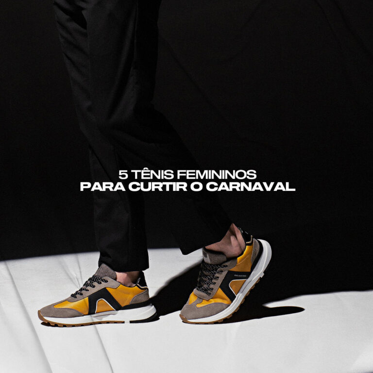 Inspiração: 5 tênis masculinos para curtir o Carnaval