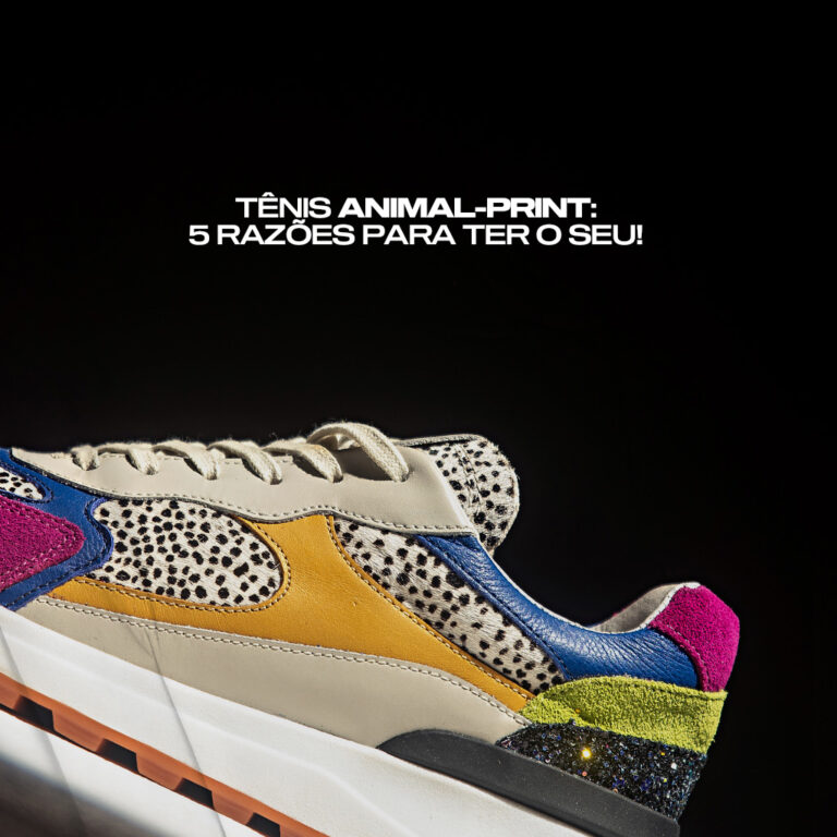 Sneaker animal-print: 5 razões para garantir o seu multiplicador de looks!