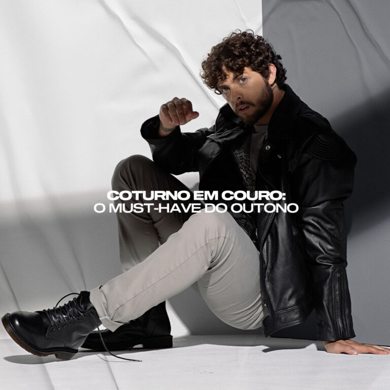 Coturno em couro: o must-have do outono