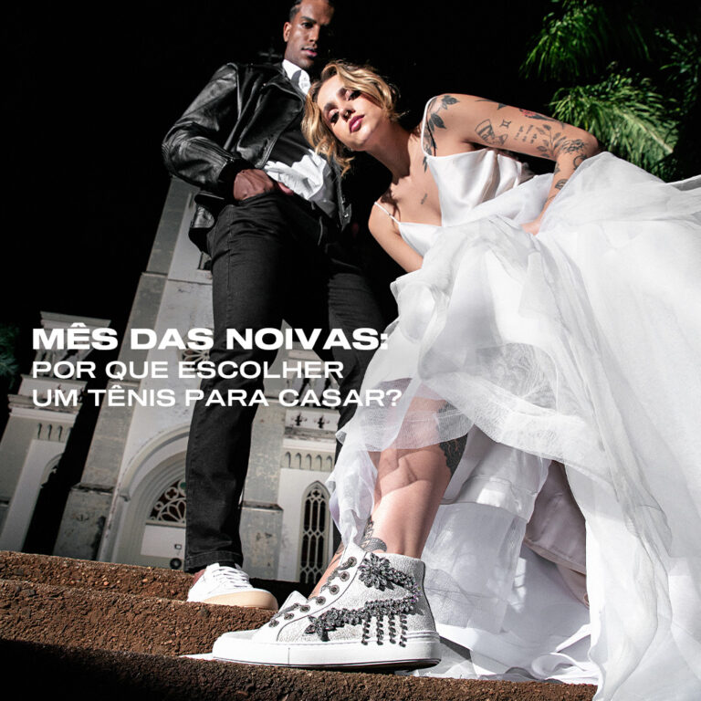 Especial mês das noivas: por que você deveria considerar usar um tênis no seu casamento?