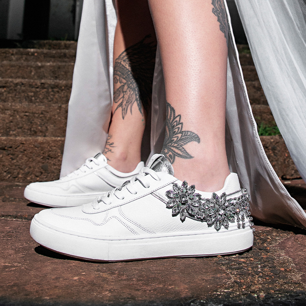 Especial mês das noivas: por que você deveria considerar usar um tênis no seu casamento? 7 tênis