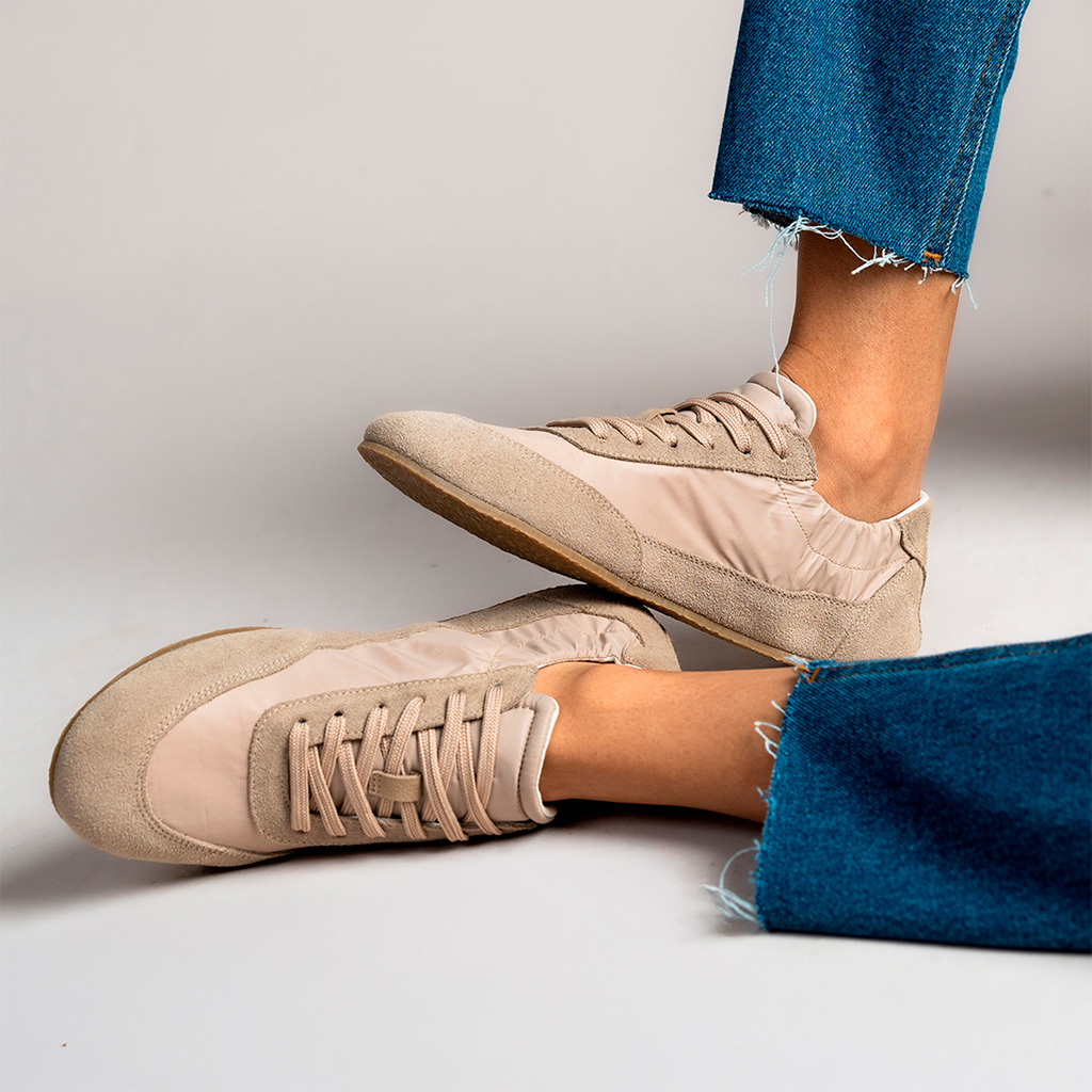 Sneakerina: descubra a origem, o que é e como usar a tendência da vez! 5 SNEAKERINA SHELTER CONFORT AREIA 1