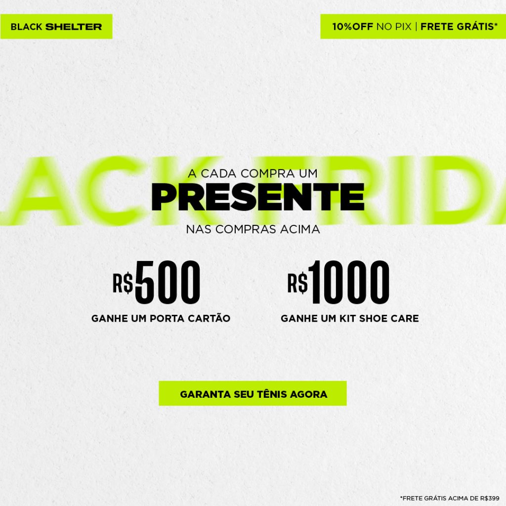 Black Shelter: até 50% off em produtos selecionados + brindes exclusivos para você aproveitar! 3 FEED MASC 02