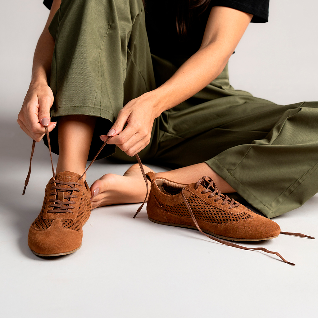 SNEAKERINA SUEDE WHISKY 1